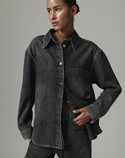 Day Birger et Mikkelsen - Clothilde Embellished Denim Jakke - Black